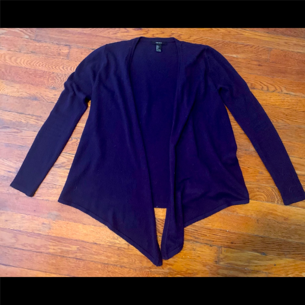 Navy forever 21 sweater